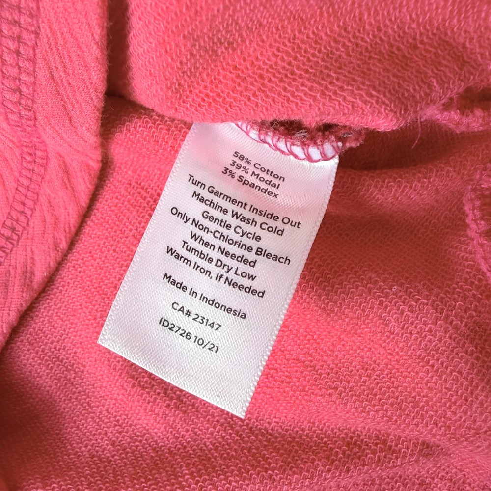 Talbots Coastal French Terry UPF 50‎ Lightweight Crewneck Sweatshirt (M) Bright - Picture 4 of 14